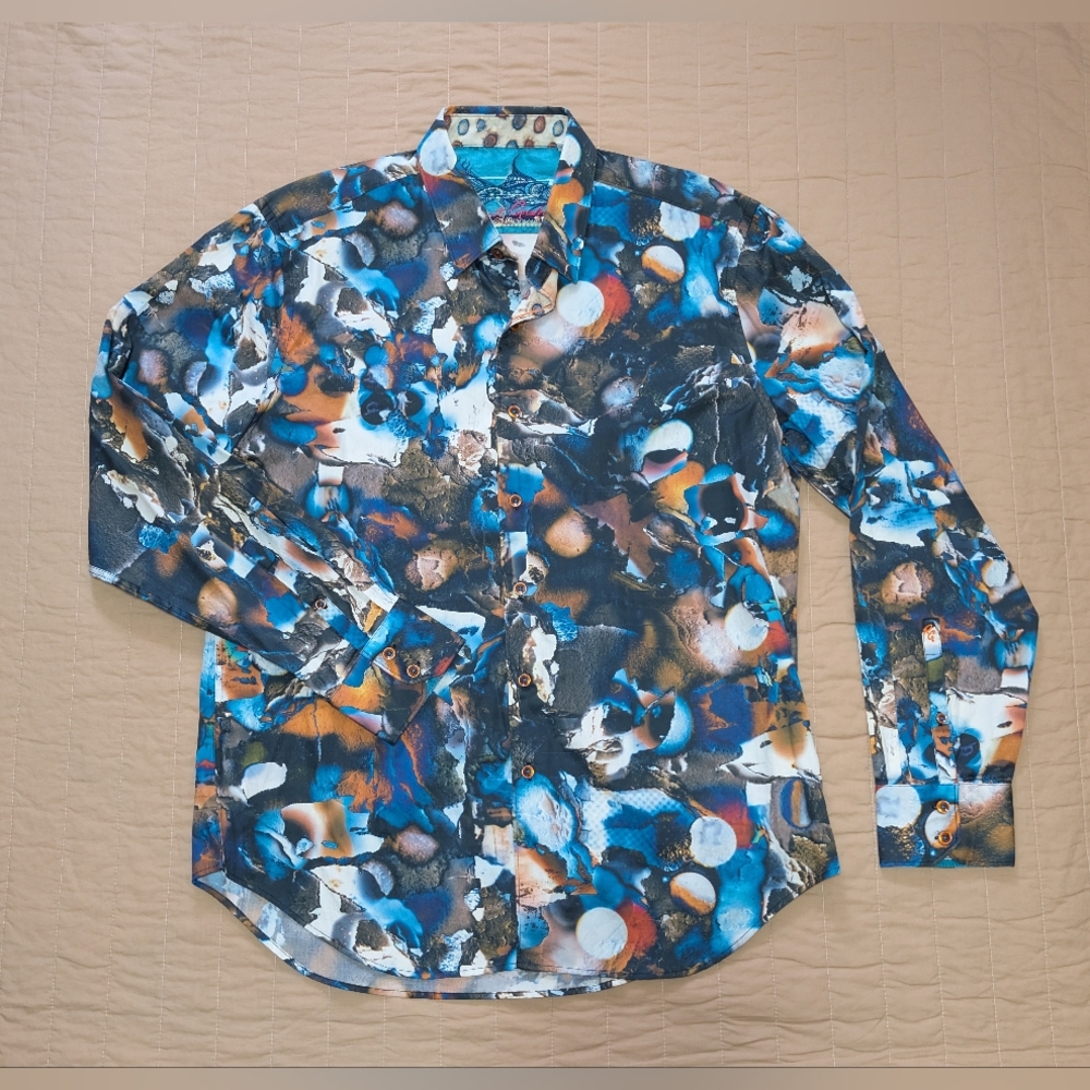 Robert Graham Long Sleeve Button Front Shirt